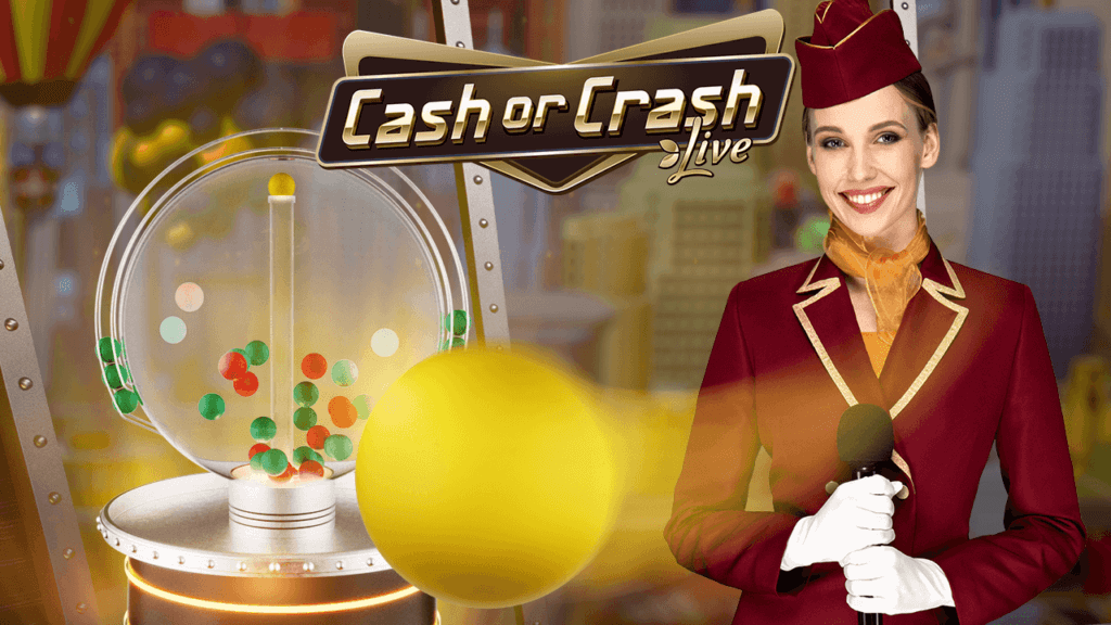 Cash or Crash Evolution Gaming dirigibile con scala premi e palline