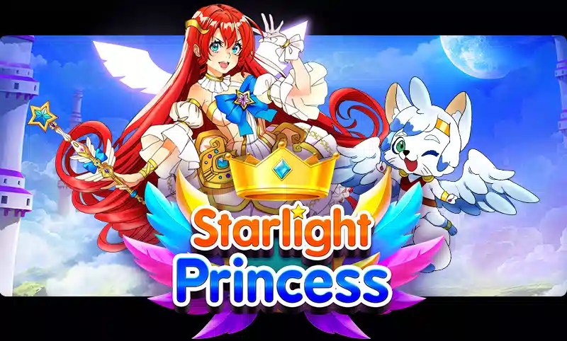 Starlight Princess slot Pragmatic Play — griglia 6x5 anime con simbolo Principessa