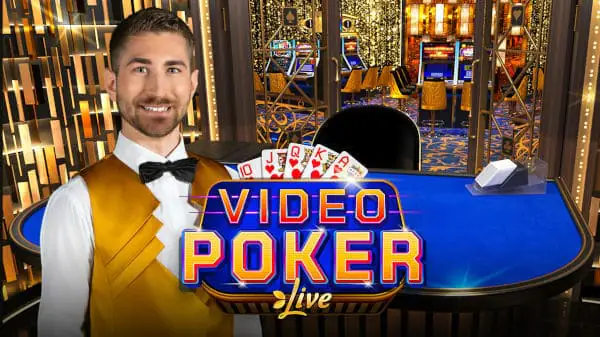 Video poker Jacks or Better cinque carte con tabella pagamenti